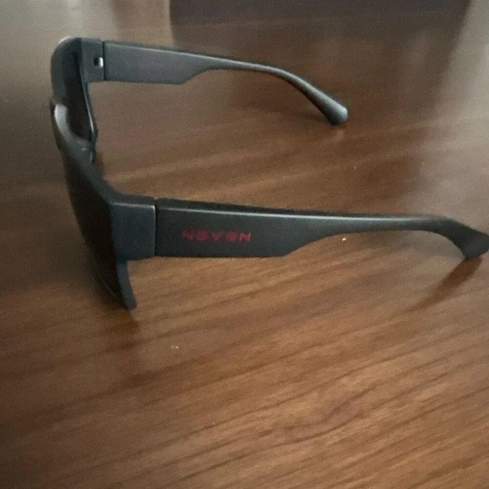NEVEN Blacklist Redrum Rectangle Sunglasses Black Frame Black pre owned